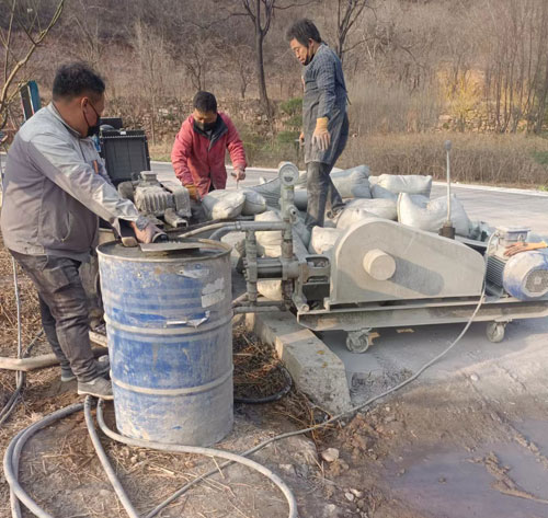 肇州路面下沉注浆